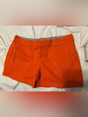 STYLUS Bright Orange Men's Flat Front Shorts